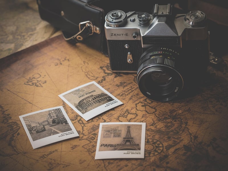 Traveler exploring new destination