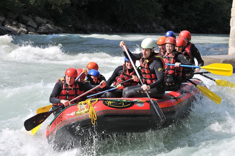 White-Water Rafting Image